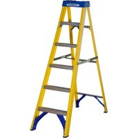 Werner 7160618 Fibreglass Stepladder 6 Tread