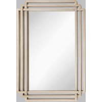 Champagne Silver Leaf Mirror