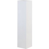 Carolina Large Fiberglass Decorative Pillar In White