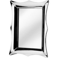 Witoka Contemporary Wall Mirror With Curved Reflective Frame