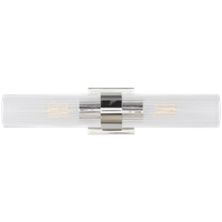 Geneva Wall Light Nickel, Wall Light, Polished Nickel - Andrew Martin