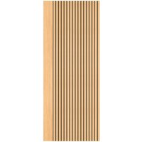 Deanta Brown Oak Veneer Malmo Prefinished Door, Size: 1981x610x35mm