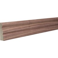 Ogee 18mm x 68mm x 2440mm Veneered American Black Walnut Unlacquered