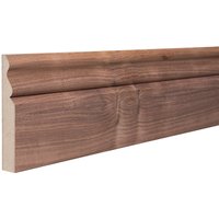 Ogee 18mm x 119mm x 2440mm Veneered American Black Walnut Unlacquered