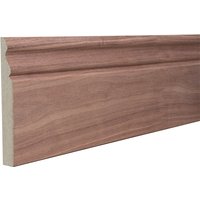 Ogee 18mm x 144mm x 2440mm Veneered American Black Walnut Unlacquered