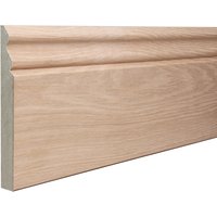 Ogee 18mm x 168mm x 2440mm Veneered American White Oak Unlacquered