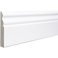 Ogee Matt White Fully Finished Skirting