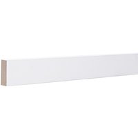 Modern Plain Square Edge 18mm x 44mm x 2440mm Primed