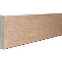 Rounded One Edge American White Oak Unlacquered Skirting