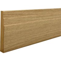 Stepped Veneered American White Oak Unlacquered Skirting