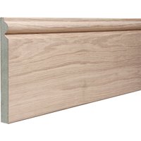 Torus 18mm x 168mm x 2440mm Veneered American White Oak Unlacquered