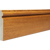 Torus Wood Grain Golden Oak Fully Finished Skirting