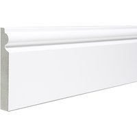 Torus 18mm x 119mm x 2440mm Matt White Fully Finished
