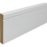 V Grooved 18mm x 119mm x 2440mm Matt White Fully Finished