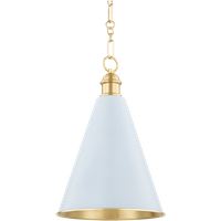 Fenimore Pendant Soft Blue, Light - Andrew Martin
