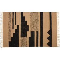 Botin Large Fabric Upholstred Trenza Rug In Multi-Colour