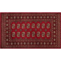 Bokhara 90x150cm Hand-Knotted Wool Rug In Red