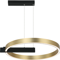 Amargeti Pendant Ceiling Light Sandy Black - Gold Matt LED 3000K Dimmable