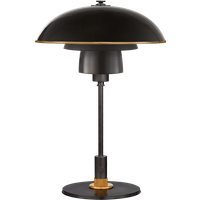 Whitman Table Lamp Bronze, Desk Lamp, Bronze/Antique Brass - Andrew Martin