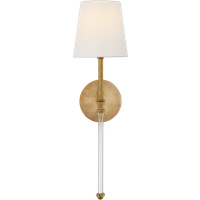 Camille Wall Light Brass, Wall Light, Hand-Rubbed Antique Brass - Andrew Martin