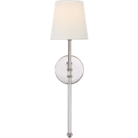 Camille Wall Light Nickel, Wall Light, Polished Nickel - Andrew Martin