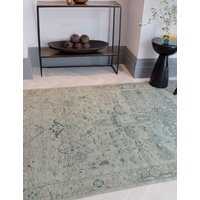 Asiatic Kaya Vida Vintage Style Flatweave Rug Green