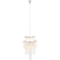 Larisa 2 Tier 6 Bulbs Pendant Light In Chrome