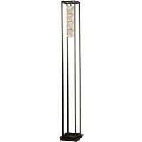 Elevator Crystal Glass Floor Lamp In Matt Black