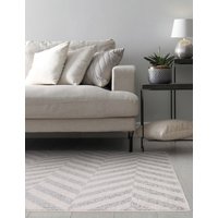 Asiatic Muse Chevron Grey Rug Grey