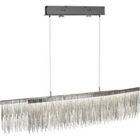 Memcot LED Ceiling Bar In Satin Silver
