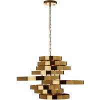 Allina 5 Lights Ceiling Pendant Light In Titanium Gold