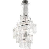 Camille 24 Lights Ceiling Pendant Light In Polished Chrome