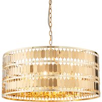 Eldora 5 Lights Ceiling Pendant Light In Gold