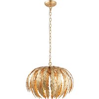Delphine 3 Lights Ceiling Pendant Light In Gold
