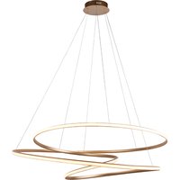 Salina Small Metal Pendant Ceiling Light In Gold