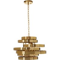 Allina 4 Lights Ceiling Pendant Light In Titanium Gold