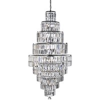 Searchlight 1500CC Empire 13 Light Crystal Chandelier In Chrome