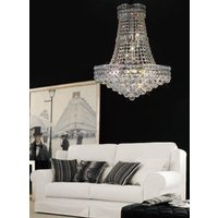 Diyas IL31420 Frances Crystal Ceiling Pendant in Polished Chrome