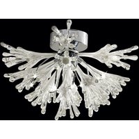 Diyas IL50433 Love Polished Chrome Low Ceiling Light