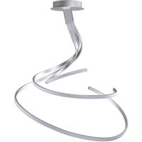Mantra M5821 Nur XL LED Dimmable Ceiling Light in Silver And Chrome - Dia: 910mm