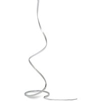 Mantra M5001 Nur XL LED Floor Lamp in Silver And Chrome