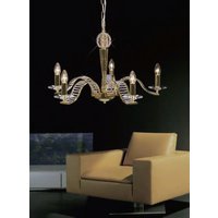 Diyas IL30445 Niobe French Gold Ceiling Pendant Light