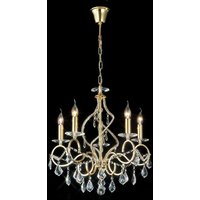 Diyas IL30325 Torino Ceiling Pendant Light in Gold Finish