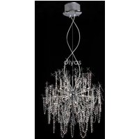 Diyas IL30543 Lexi Ceiling Pendant Light in Polished Chrome Finish