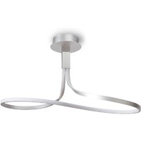 Mantra M4995 Nur LED Wide Ceiling Light In Polished Chrome - Dia: 860mm