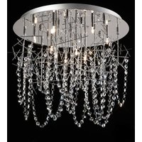 Diyas IL30542 Lexi Ceiling Pendant Light in Polished Chrome Finish