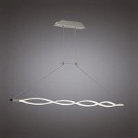 Mantra M4864 Sahara LED Ceiling Pendant In Silver And Chrome