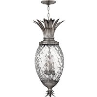 HK-PLANT4-P-PL 4 Light Polished Antique Nickel Pendant