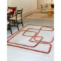 Asiatic Matrix Rug Brown