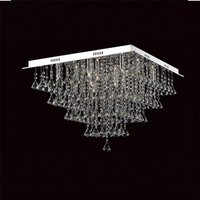 Impex CFH301171/12/PL/CH Parma 12 Light Flush Ceiling Light
